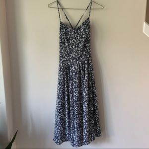 SOLD: BANANA REPUBLIC NWOT Floral Midi Dress